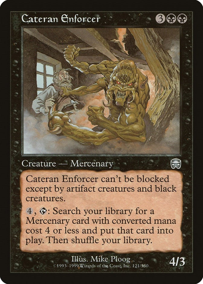Image for Cateran Enforcer (121) - Magic: The Gathering