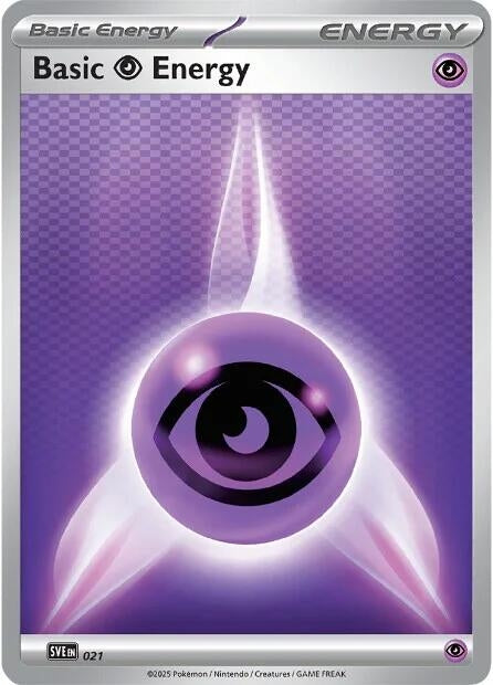 Image for Basic Psychic Energy - 021 (021) (SVE) - Pokemon