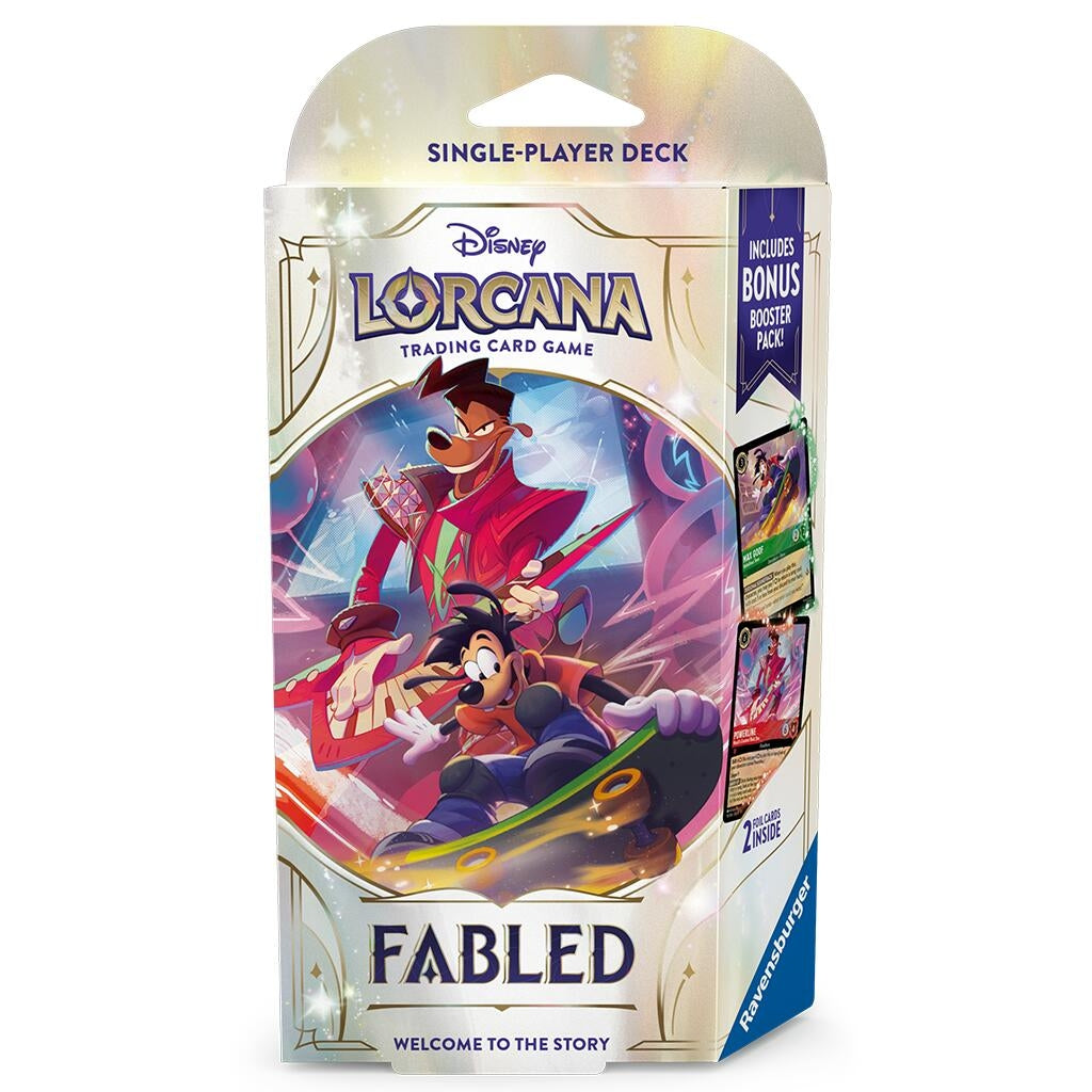 Image for Disney Lorcana: Fabled Starter Deck (Emerald & Ruby) - Disney Lorcana