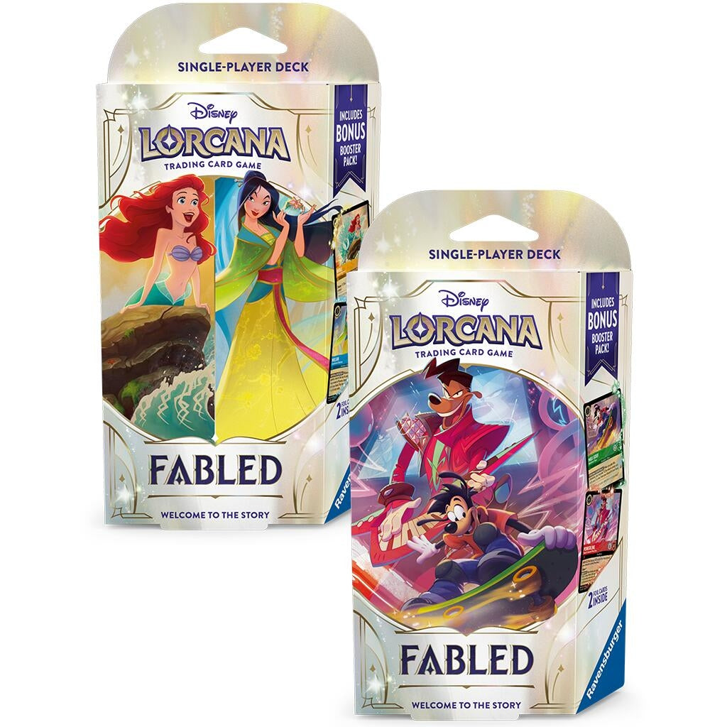 Image for Disney Lorcana: Fabled Starter Deck [Set of 2] - Disney Lorcana