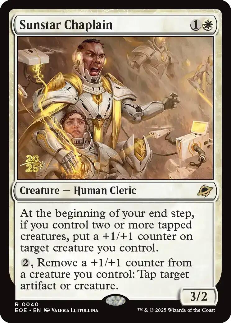 Image for Sunstar Chaplain (40) - Magic: The Gathering