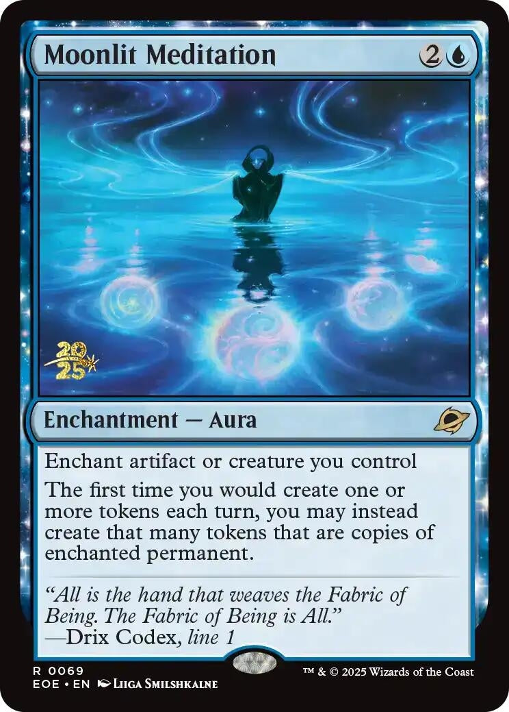 Image for Moonlit Meditation (69) - Magic: The Gathering