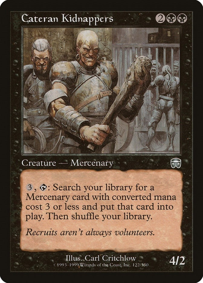 Image for Cateran Kidnappers (122) - Magic: The Gathering
