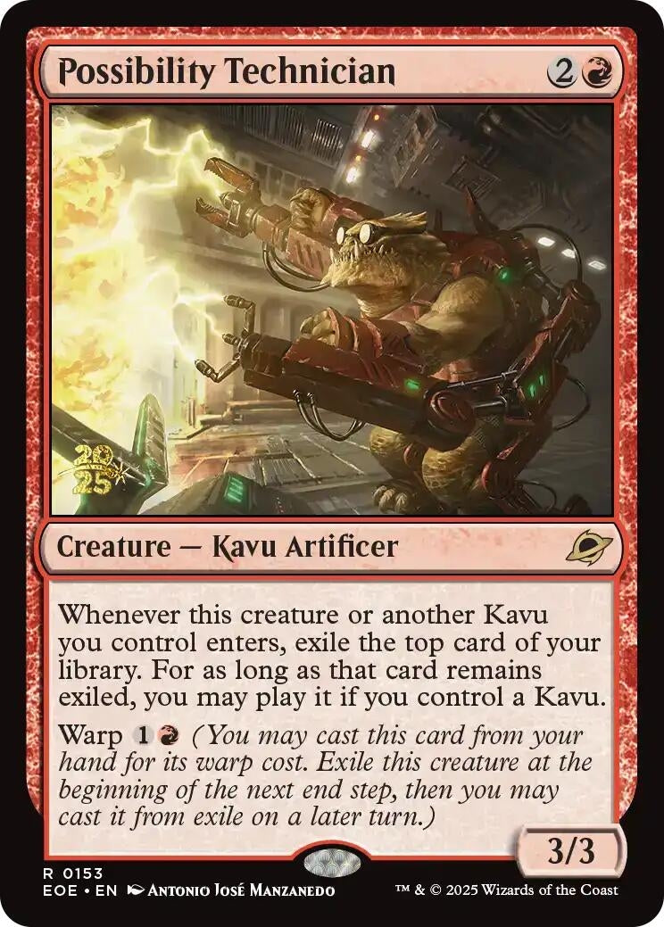 Image for Possibility Technician (153) - Magic: The Gathering