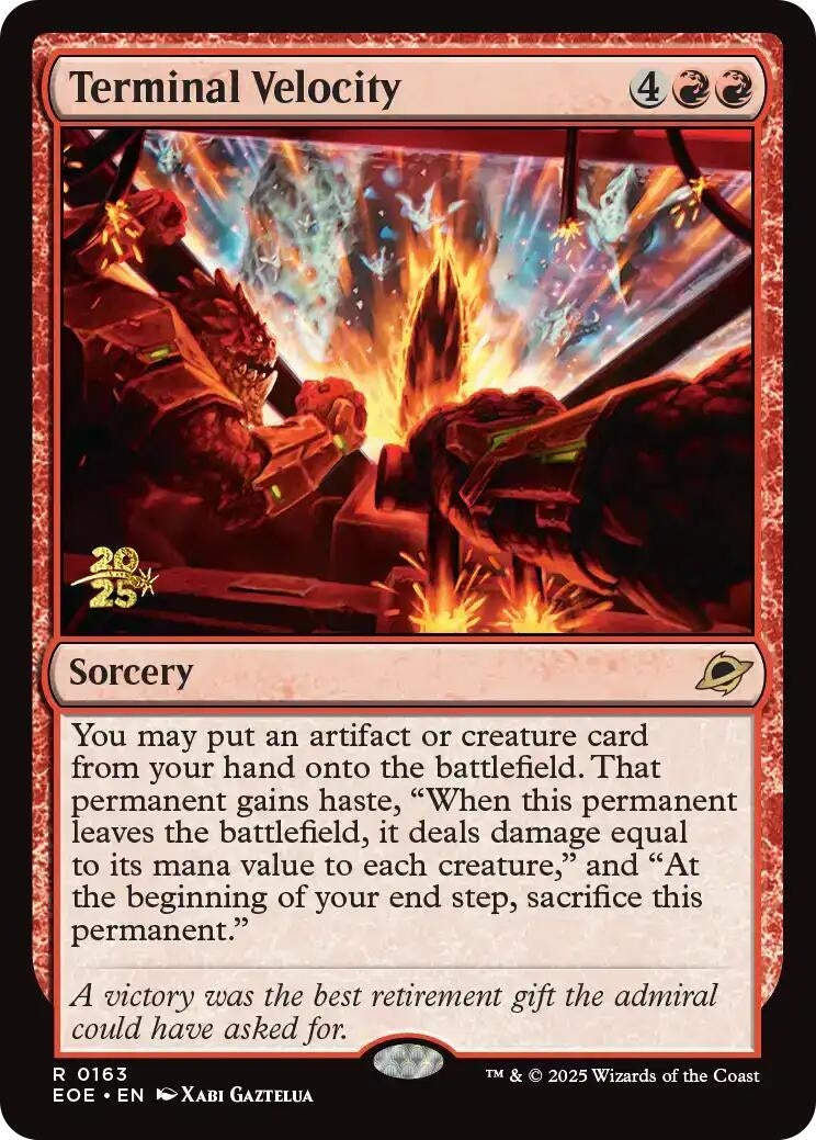 Image for Terminal Velocity (163) - Magic: The Gathering