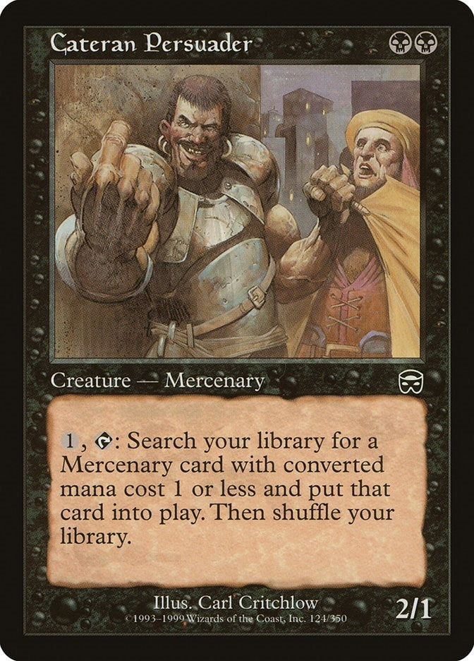 Image for Cateran Persuader (124) - Magic: The Gathering