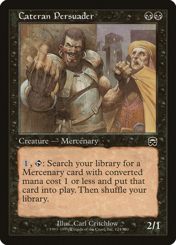 Image for Cateran Persuader (124) - Magic: The Gathering