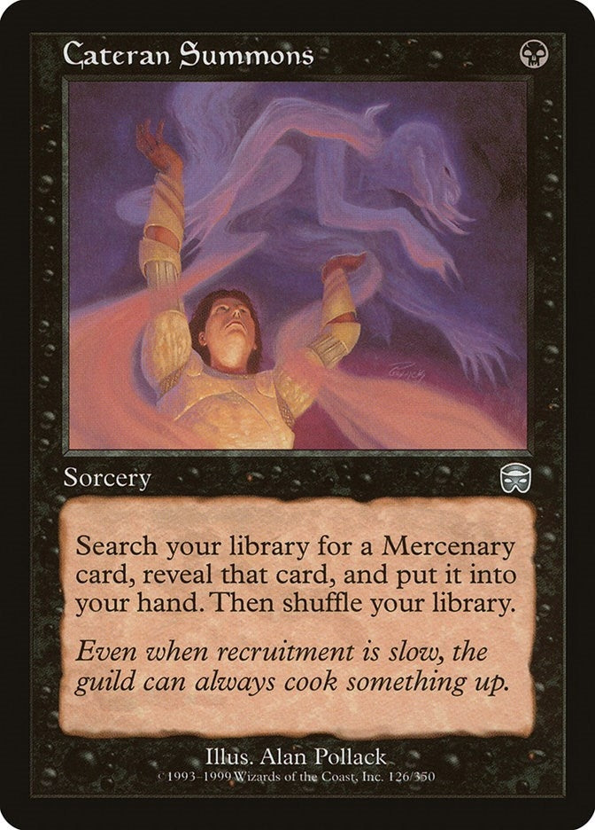 Image for Cateran Summons (126) - Magic: The Gathering