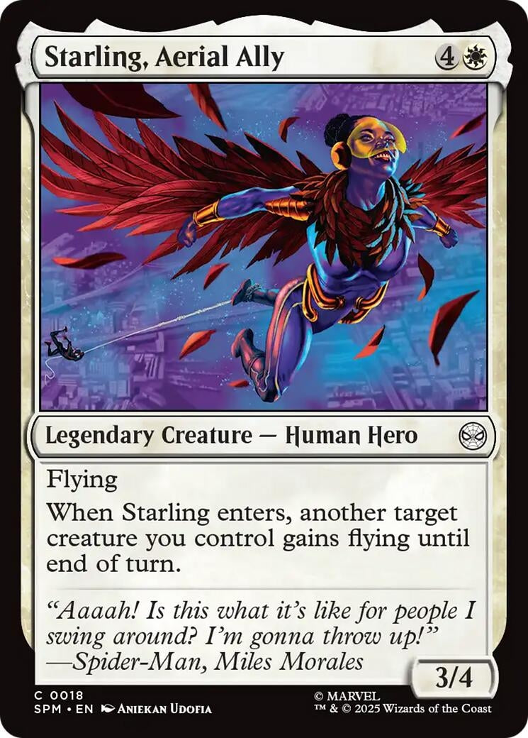 Image for Starling, Aerial Ally (18) - Magic: The Gathering