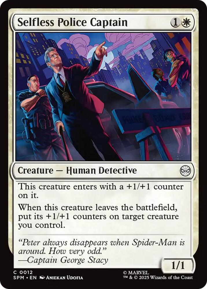 Image for Selfless Police Captain (12) - Magic: The Gathering