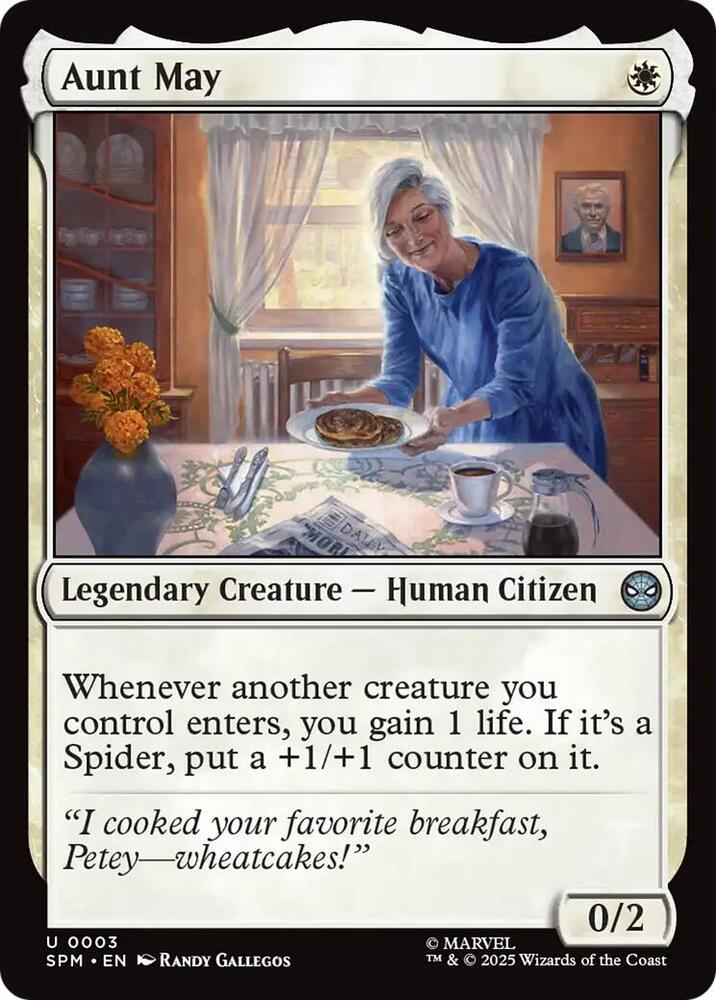 Image for Aunt May (3) - Magic: The Gathering