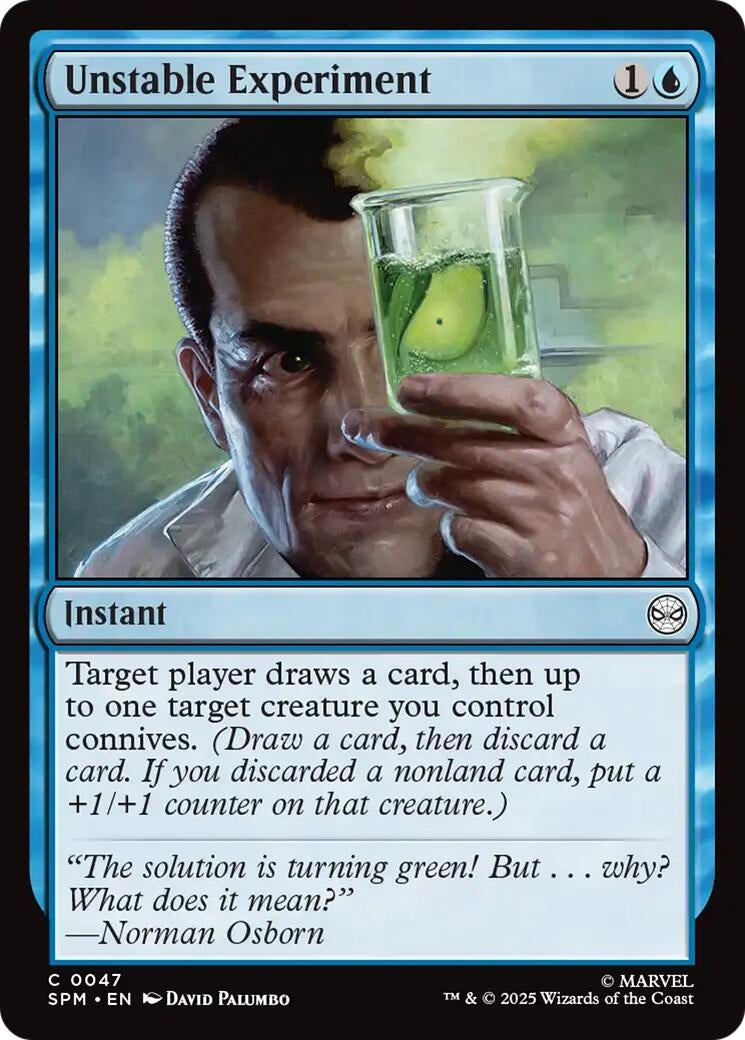 Image for Unstable Experiment (47) - Magic: The Gathering