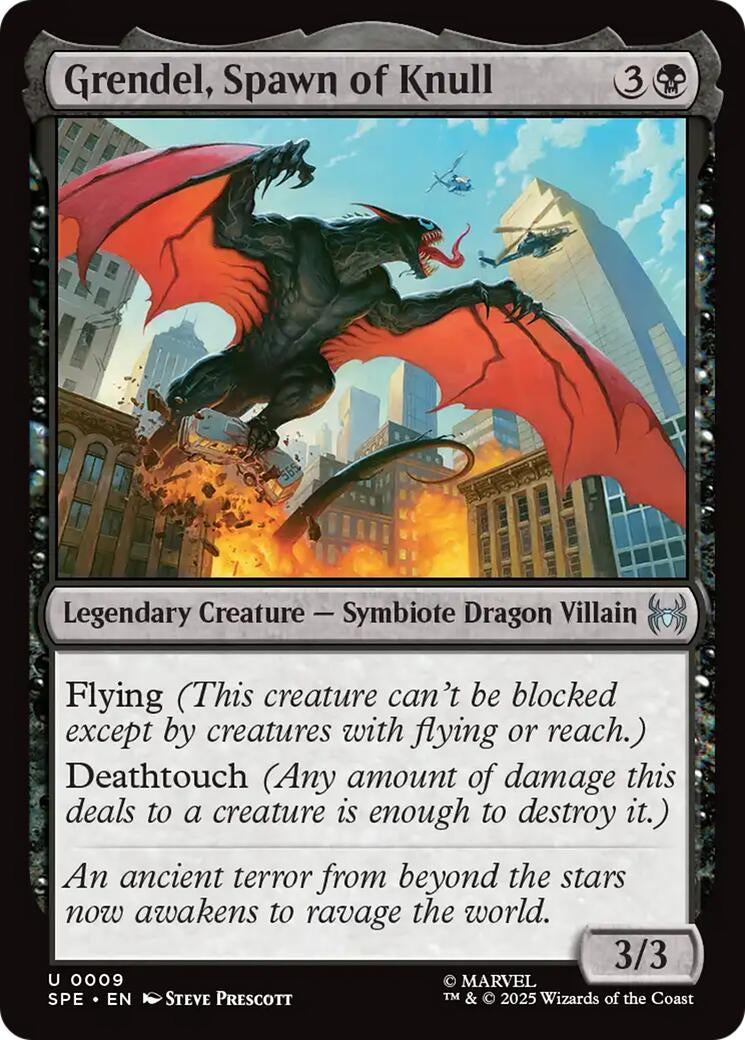 Image for Grendel, Spawn of Knull (9) - Magic: The Gathering