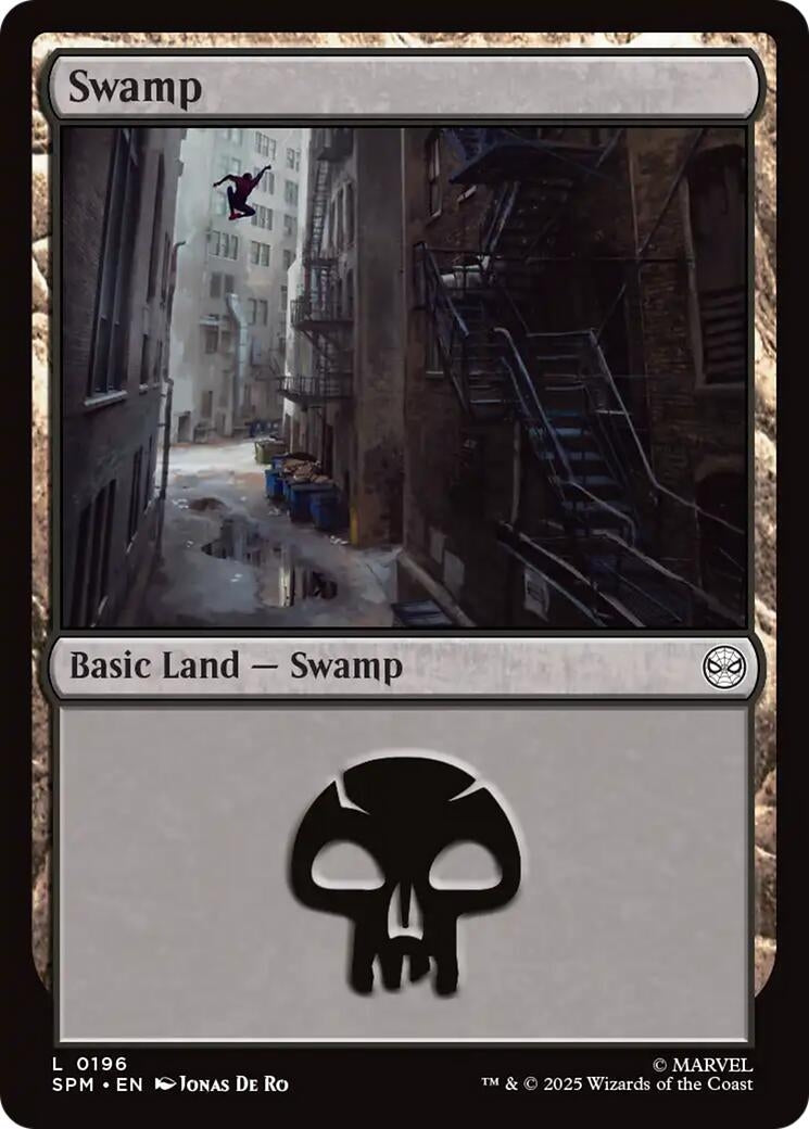 Image for Swamp (0196) (196) - Magic: The Gathering
