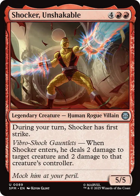 Image for Shocker, Unshakable (89) - Magic: The Gathering