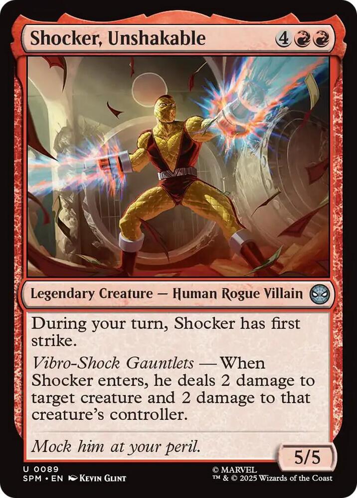 Image for Shocker, Unshakable (89) - Magic: The Gathering