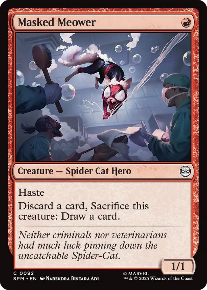Image for Masked Meower (82) - Magic: The Gathering