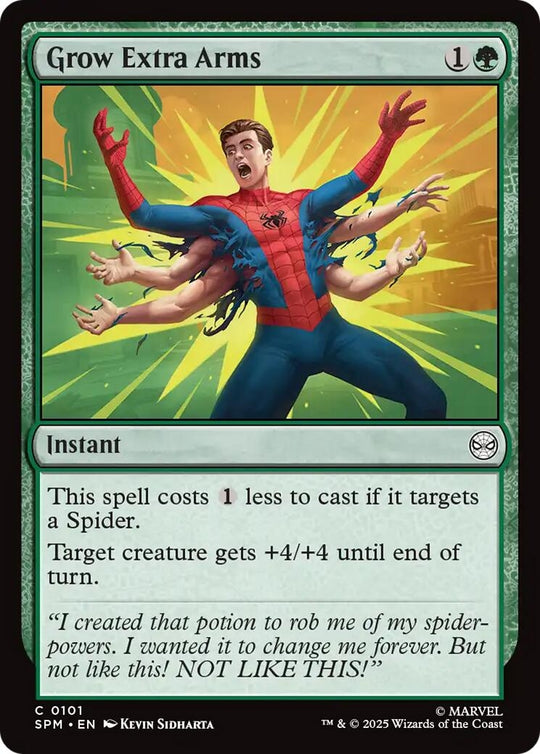 Image for Grow Extra Arms (101) - Magic: The Gathering
