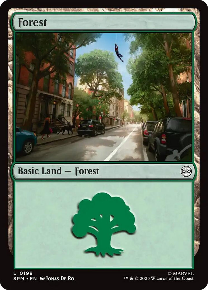 Image for Forest (0198) (198) - Magic: The Gathering