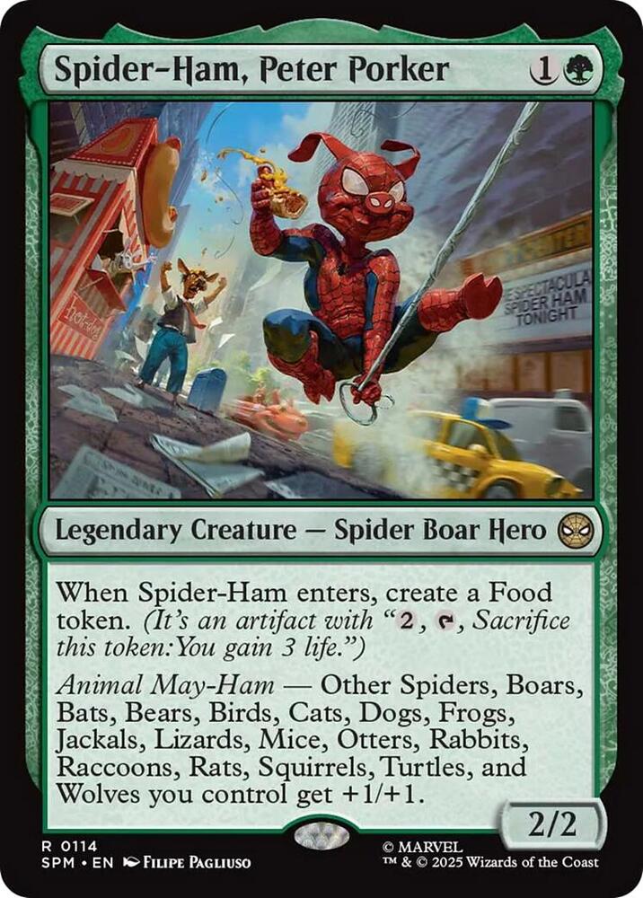 Image for Spider-Ham, Peter Porker (114) - Magic: The Gathering