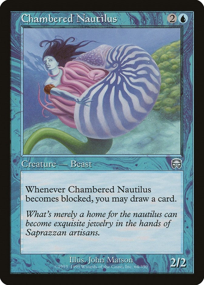 Image for Chambered Nautilus (64) - Magic: The Gathering