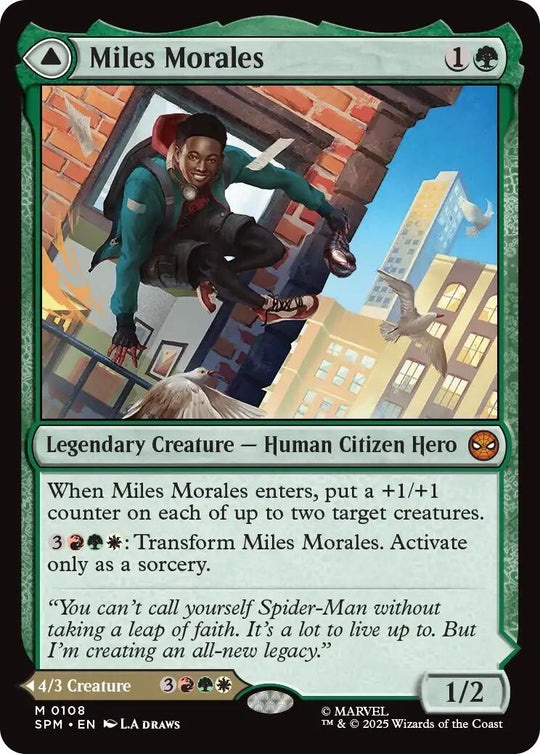 Image for Miles Morales (108) - Magic: The Gathering