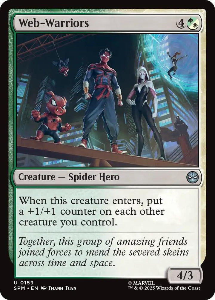 Image for Web-Warriors (159) - Magic: The Gathering