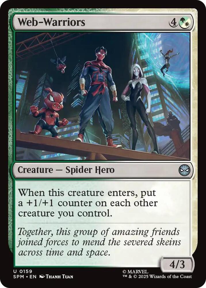 Image for Web-Warriors (159) - Magic: The Gathering