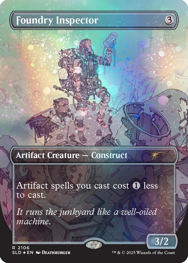 Image for Foundry Inspector (Galaxy Foil) (2106) - Magic: The Gathering