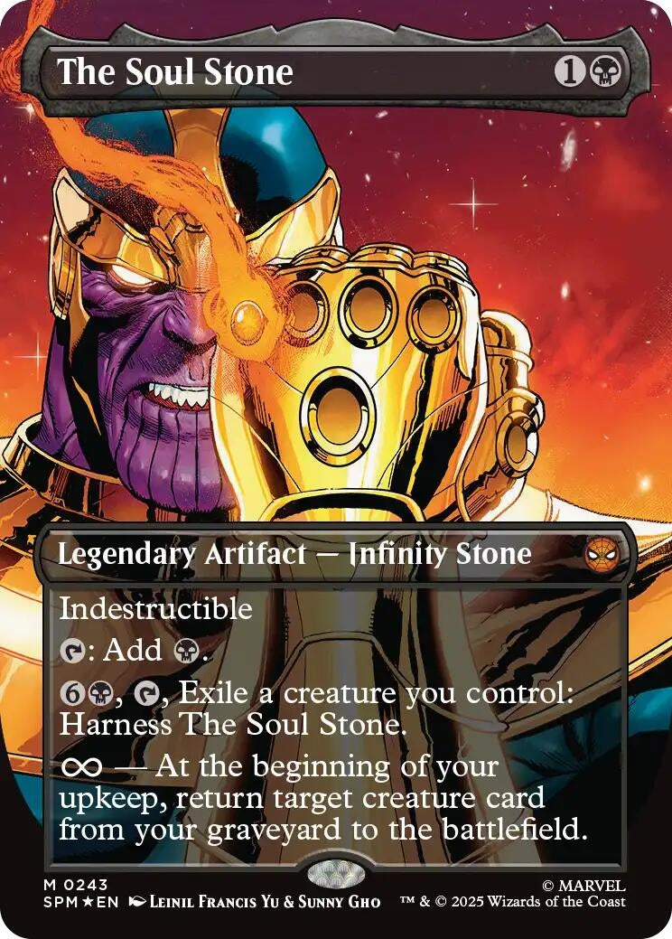 Image for The Soul Stone (Borderless) (243) - Magic: The Gathering