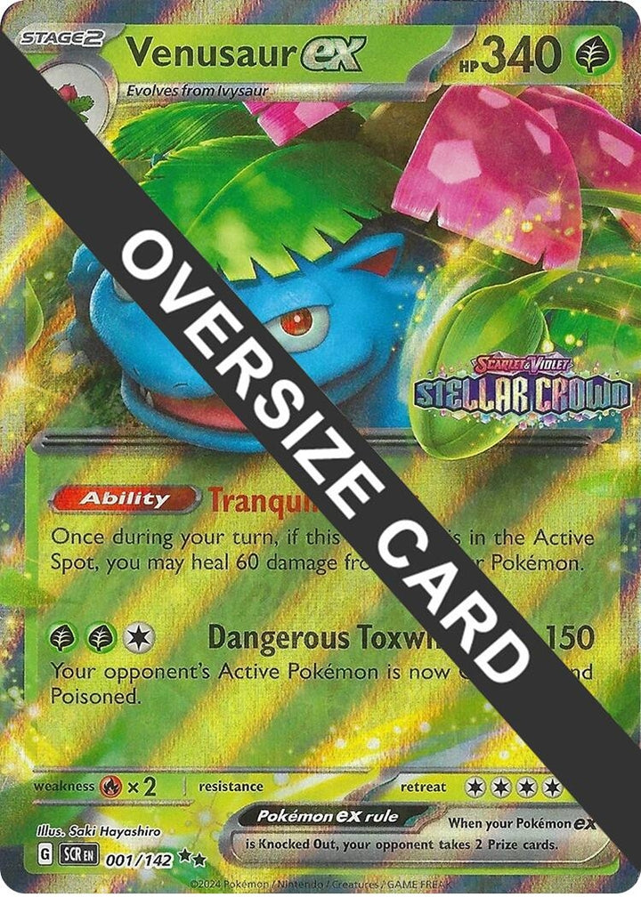 Image for Venusaur ex (001/142) (PR) - Pokemon