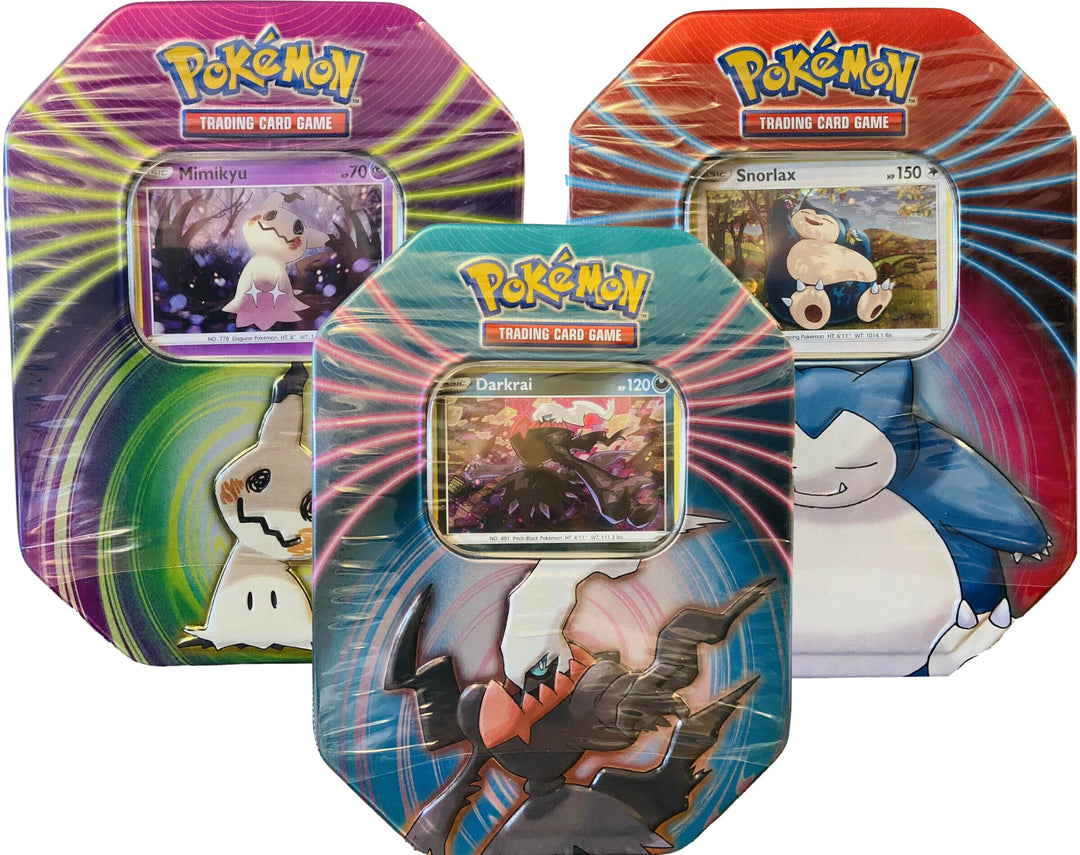 Image for Mighty Mysterious Tins [Set of 3] - Pokemon