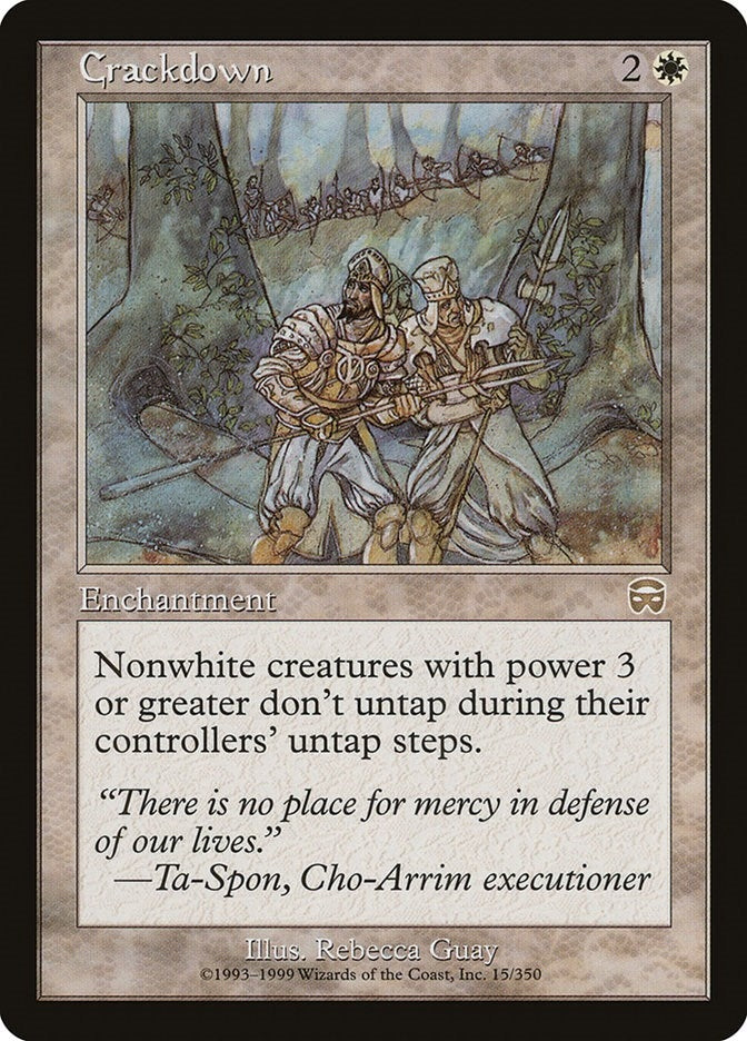 Image for Crackdown (15) - Magic: The Gathering