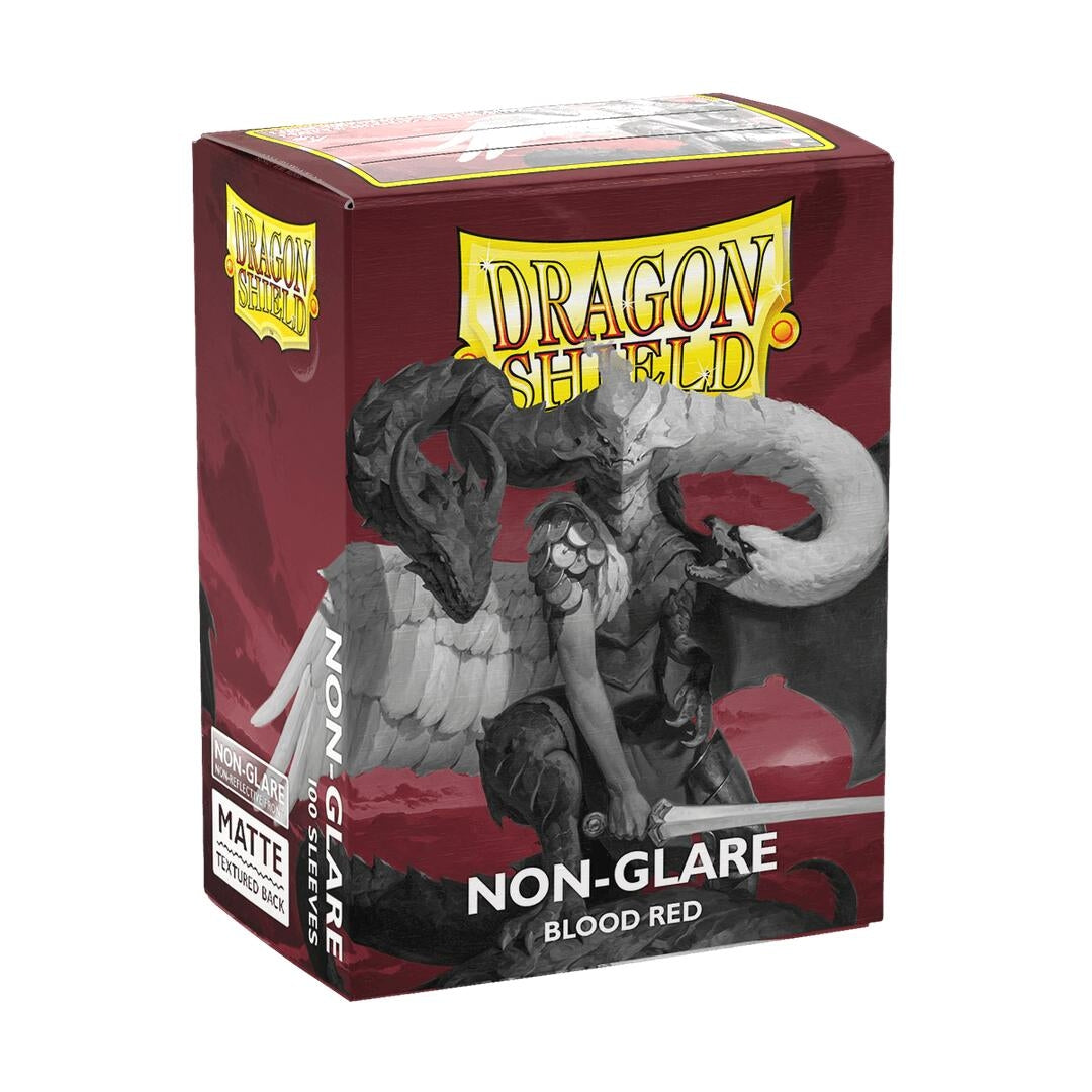 Image for Dragon Shield Non-Glare Matte Blood Red Sleeves (100-Pack) - Card Sleeves
