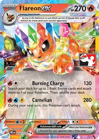 Image for Flareon ex (014/131) - Pokemon
