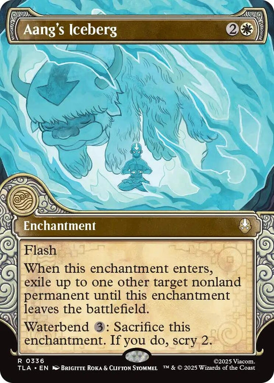 Image for Aang's Iceberg (Showcase) (336) - Magic: The Gathering