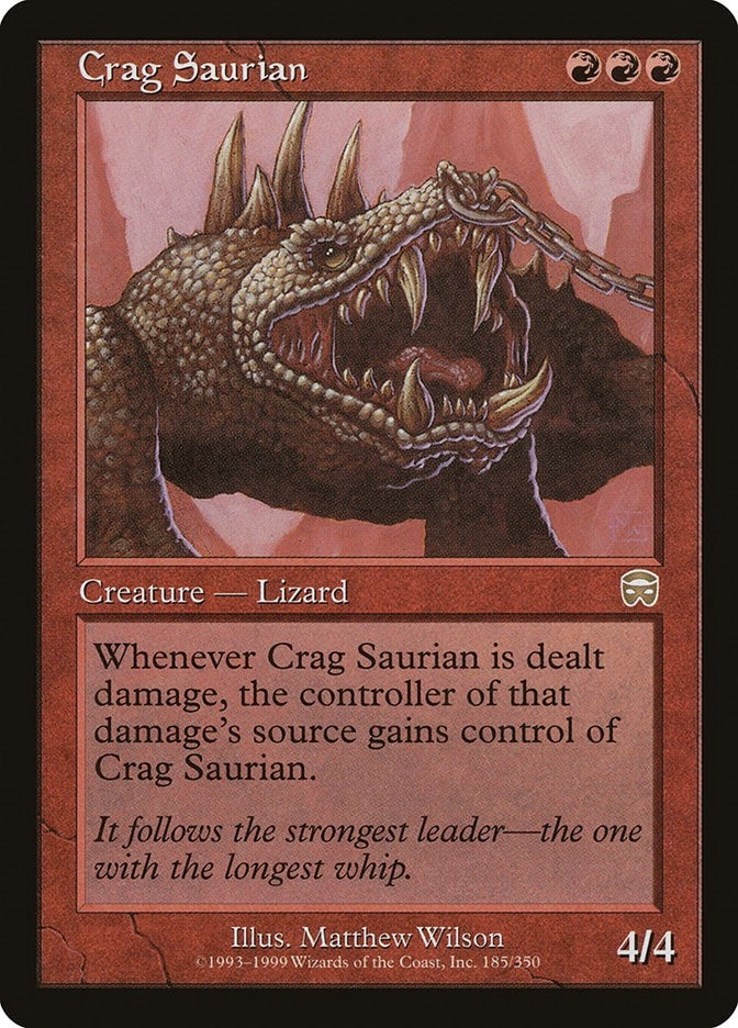 Image for Crag Saurian (185) - Magic: The Gathering