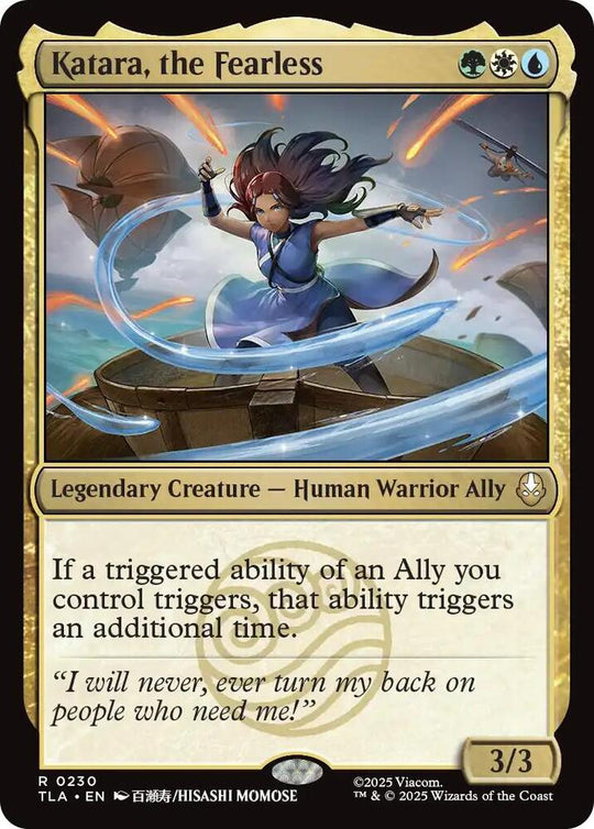 Image for Katara, the Fearless (230) - Magic: The Gathering