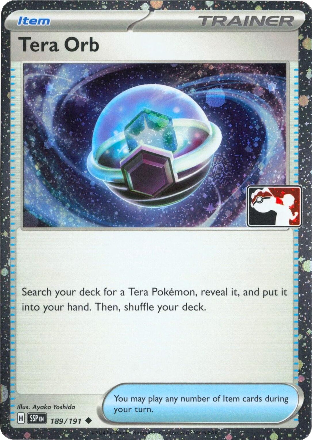 Image for Tera Orb - 189/191 (Cosmos Holo) (189/191) - Pokemon