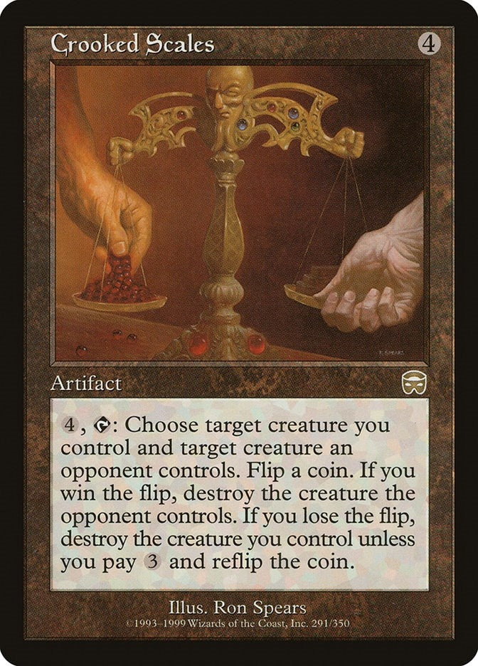 Image for Crooked Scales (291) - Magic: The Gathering