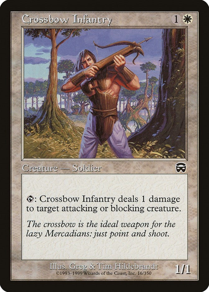 Image for Crossbow Infantry (16) - Magic: The Gathering