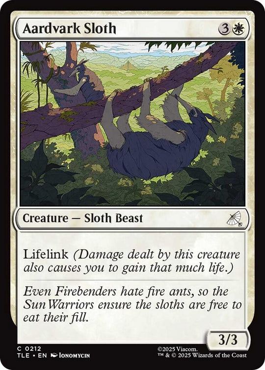Image for Aardvark Sloth (0212) (212) - Magic: The Gathering