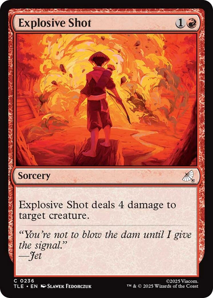 Image for Explosive Shot (0236) (236) - Magic: The Gathering