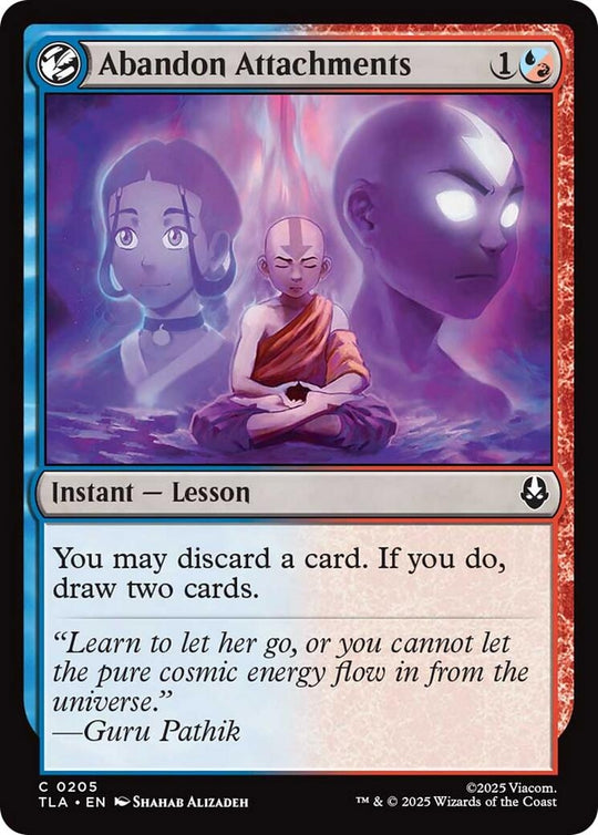 Image for Abandon Attachments (205) - Magic: The Gathering