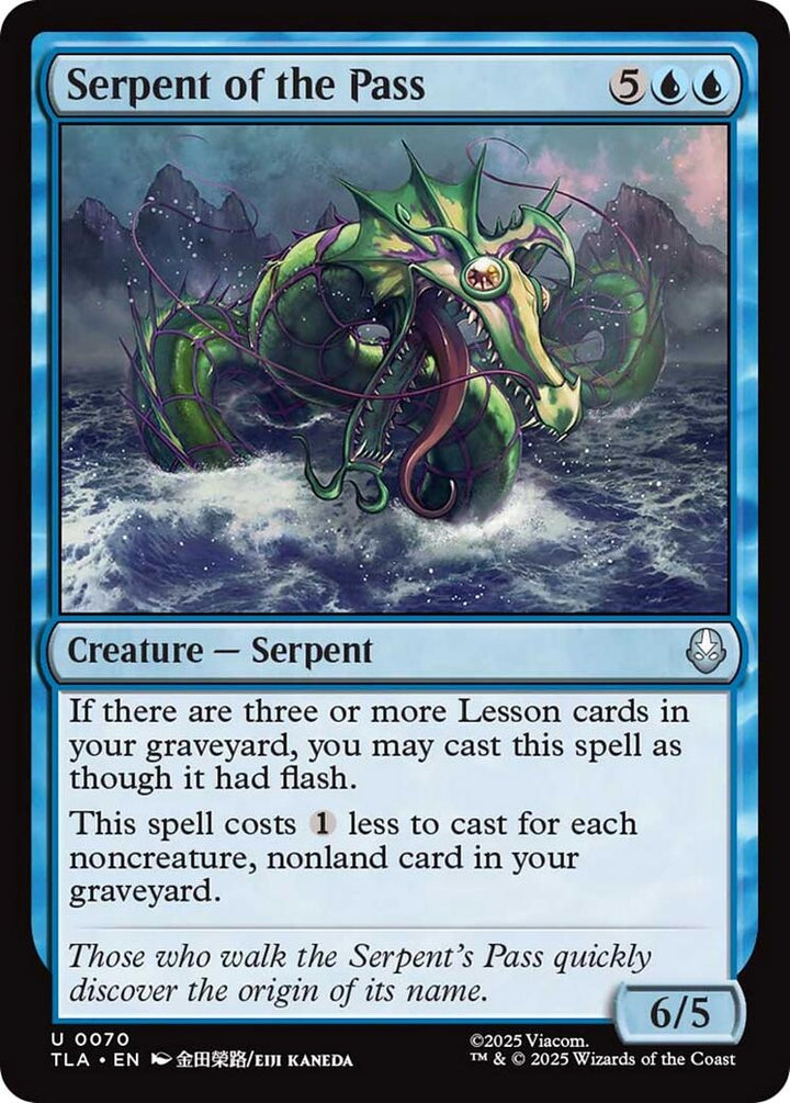 Image for Serpent of the Pass (70) - Magic: The Gathering