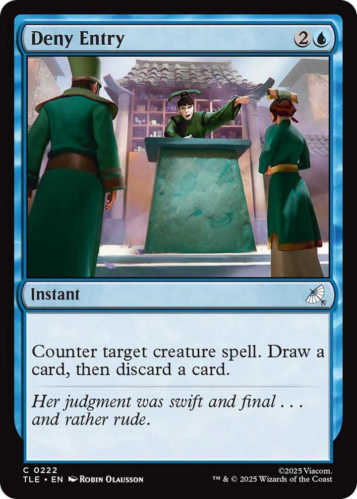 Image for Deny Entry (222) - Magic: The Gathering