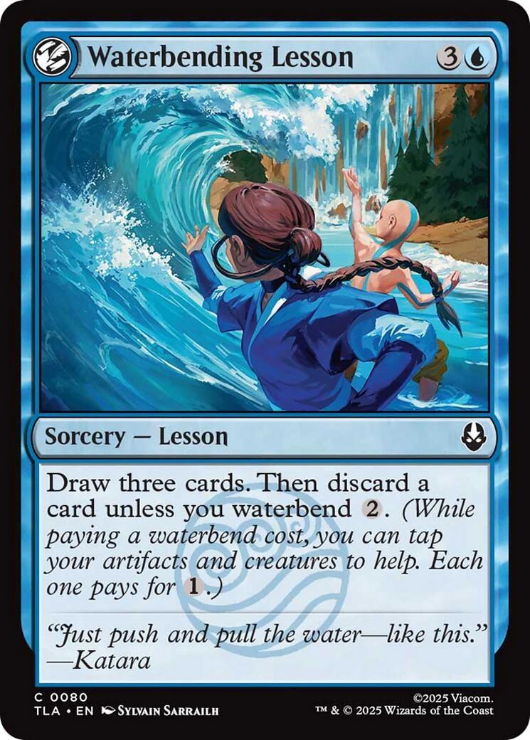 Image for Waterbending Lesson (80) - Magic: The Gathering