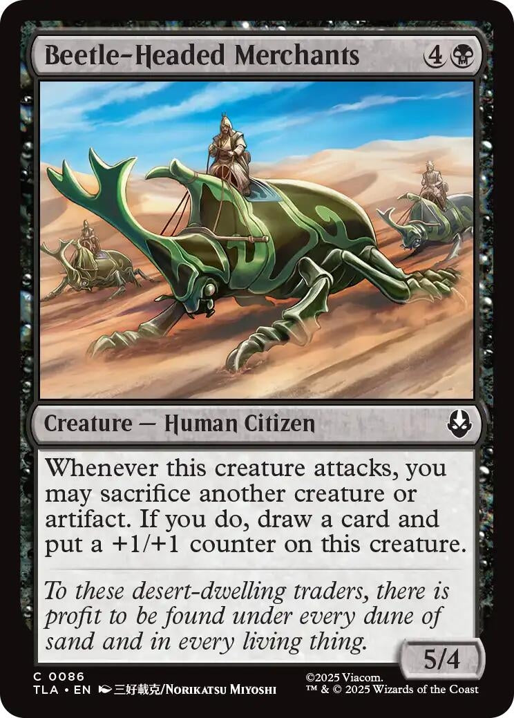 Image for Beetle-Headed Merchants (86) - Magic: The Gathering