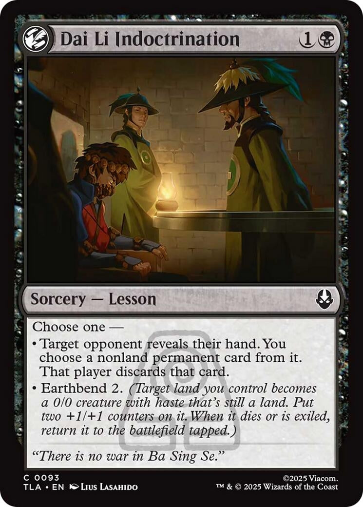 Image for Dai Li Indoctrination (93) - Magic: The Gathering