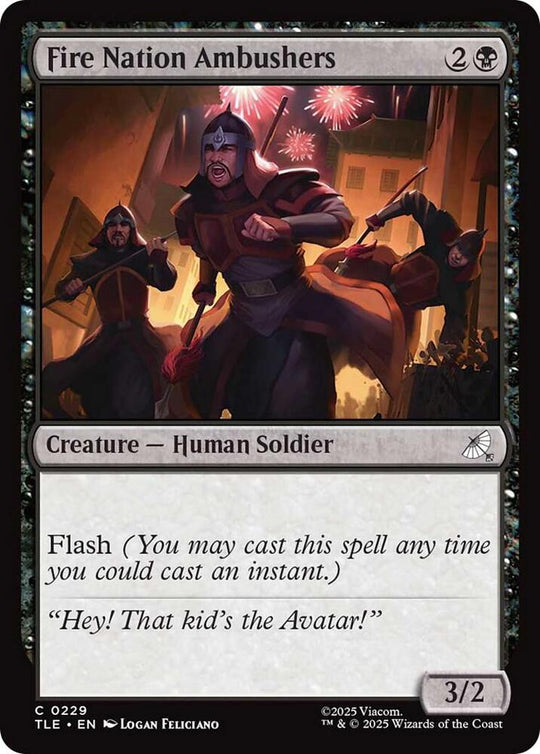 Image for Fire Nation Ambushers (229) - Magic: The Gathering